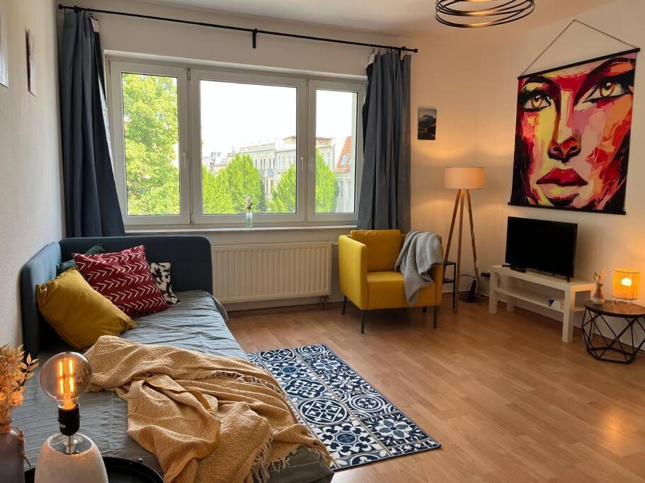 Blue Chili 22 - 2-Raum-Wohnung Im Stadtfeld Ost Magdeburg Eksteriør bilde